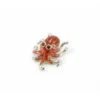 Saturno Sterling Silver Miniature Octopus Figurine
