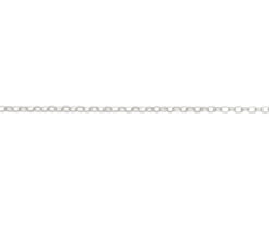 sterling silver oval belcher chain