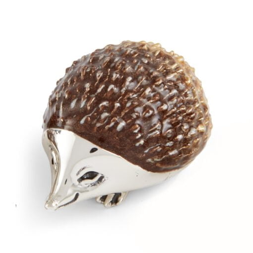 Saturno Sterling Silver with Enamel Hedgehog Figurine - Image 2