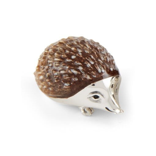 Saturno Sterling Silver with Enamel Hedgehog Figurine - Image 3