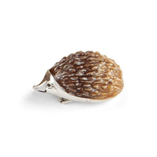 Saturno Sterling Silver with Enamel Hedgehog Figurine - Image 4