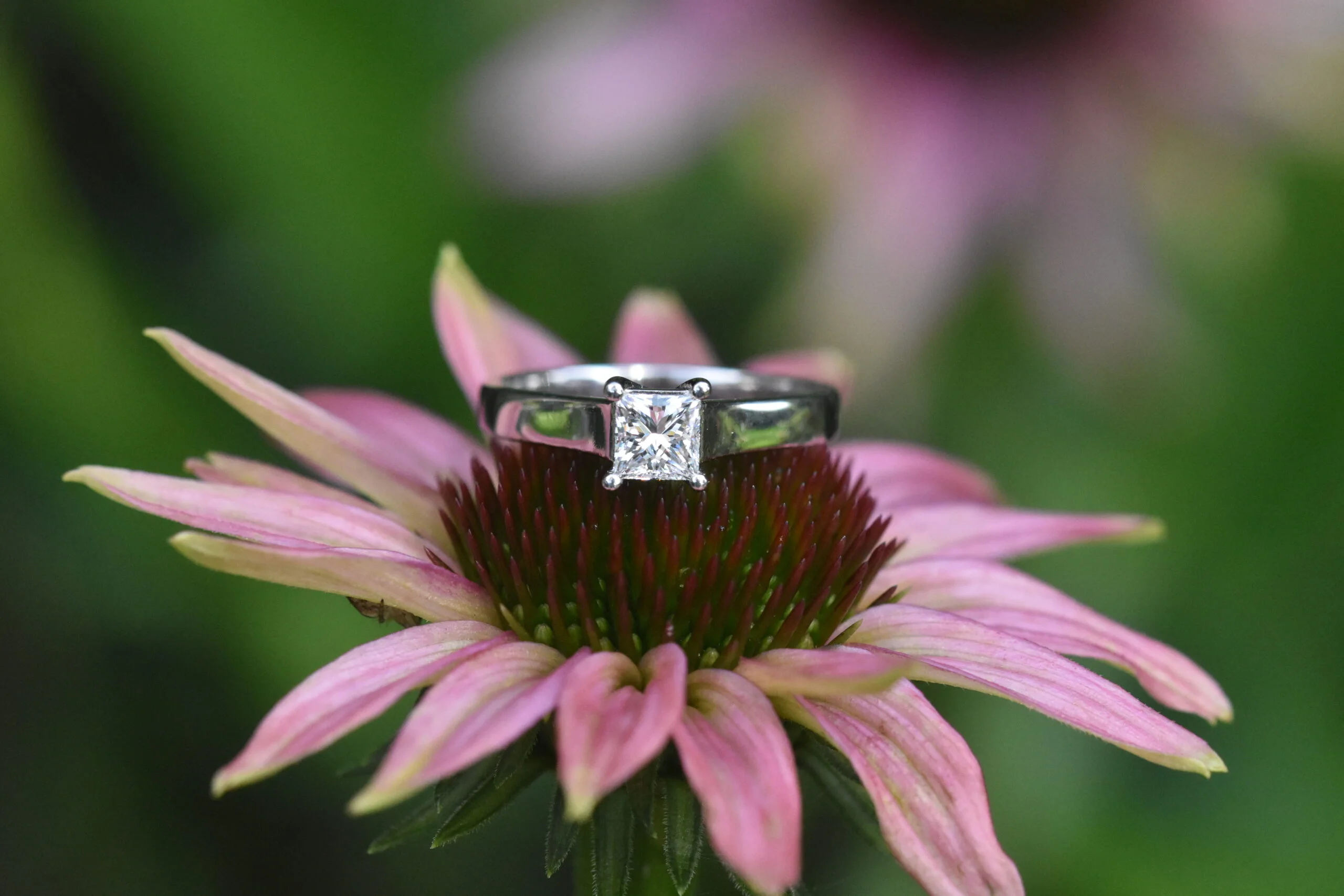 Princess Cut Diamond Ring - Image 2