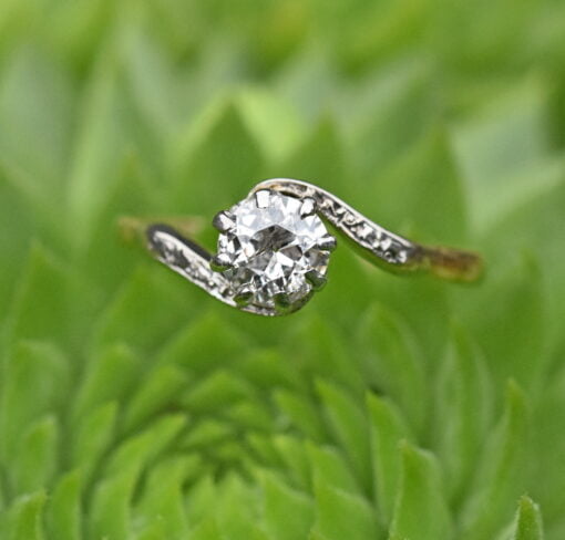Old Cut Diamond Single Stone Ring - Image 3