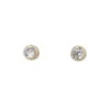 9ct Yellow Gold Stud Earrings with Cubic Zirconia