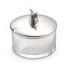 Sterling Silver & Glass Honey Jar - Francis Howard