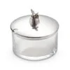 Sterling Silver & Glass Honey Jar - Francis Howard