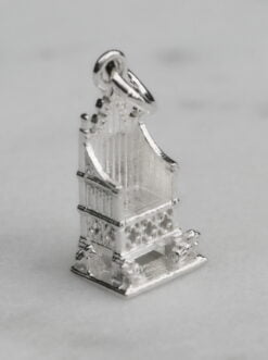 silver coronation chair
