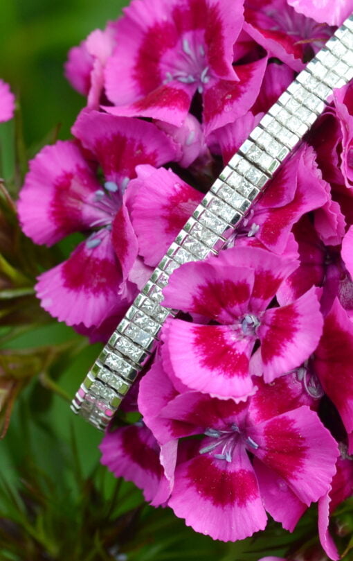 White Gold Diamond Tennis Bracelet - Image 4