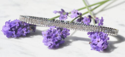 White Gold Diamond Tennis Bracelet - Image 6
