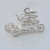silver coronation coach charm