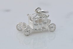 silver coronation coach charm