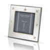 4x4 silver bee photo frame
