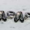 sterling silver rugby cufflinks