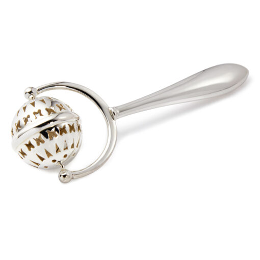 francis howard sterling silver rattle