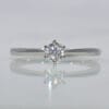 single stone diamond ring
