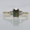 three stone sapphire ring