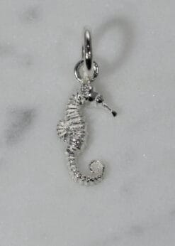 Sterling Silver Small Seahorse Pendant