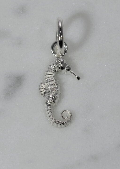 Sterling Silver Small Seahorse Pendant
