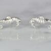 seahorse stud earrings