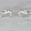seahorse stud earrings