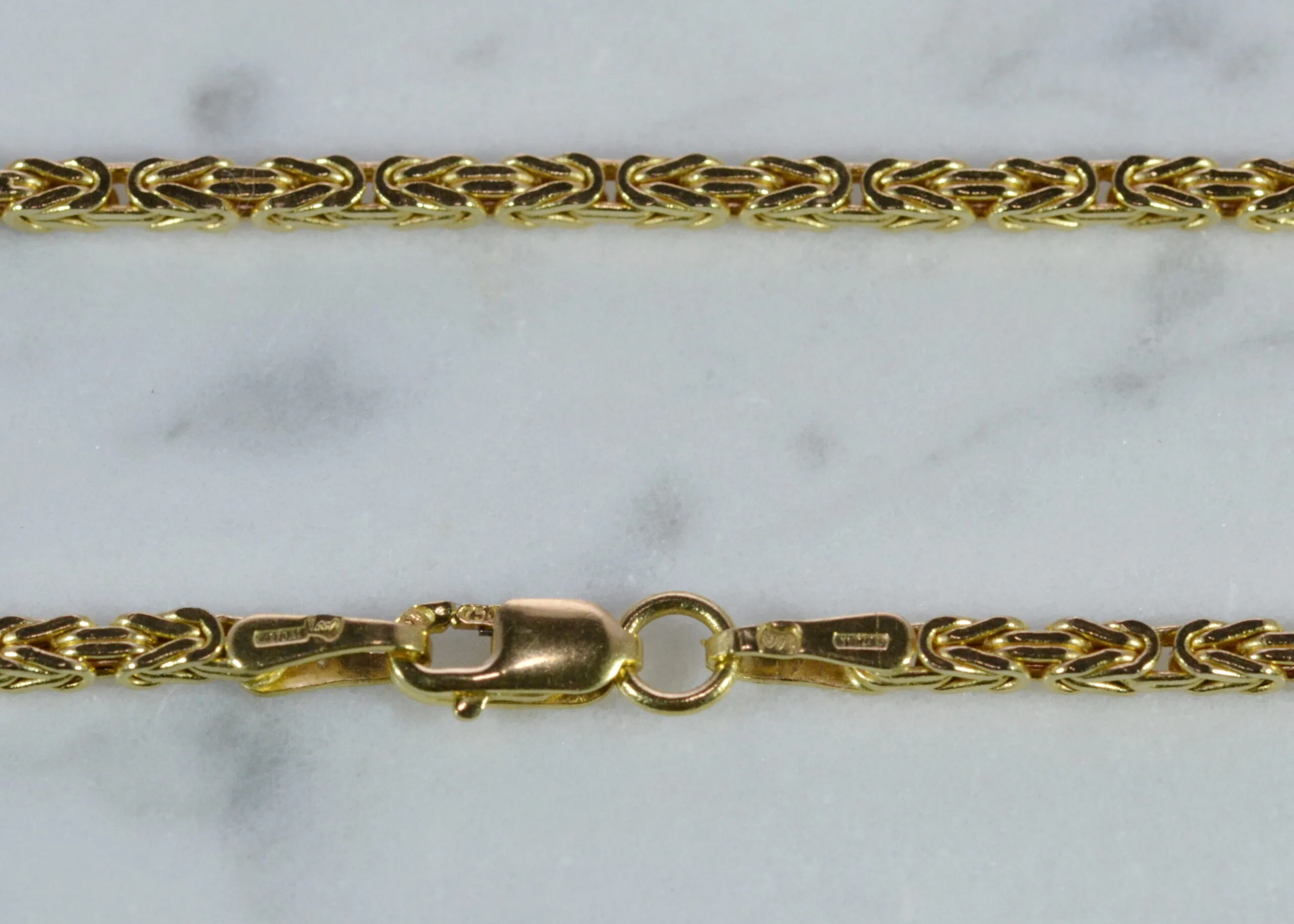 Byzantine 18ct Yellow Gold Chain - Image 2