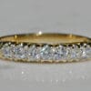 half eternity diamond ring
