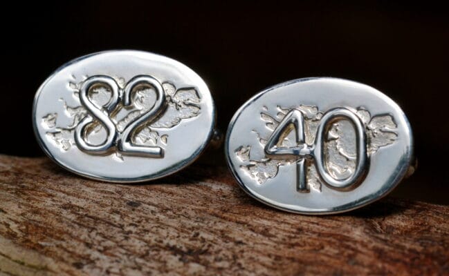 falklands war cufflink commission