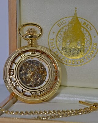 elizabeth tower pocket watch