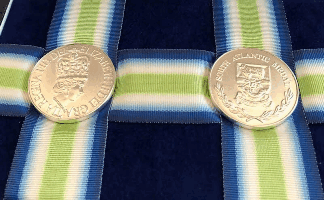 south atlantic medal for SAMA