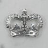 sterling silver crown pendant