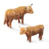 highland cow figurine