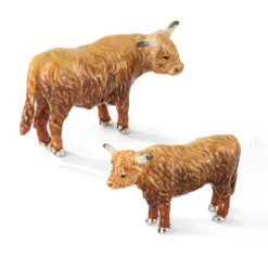 highland cow figurine