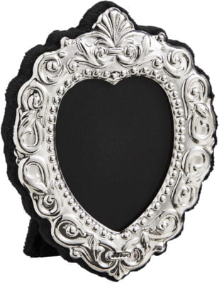 Sterling Silver Traditional Heart Photograph Frame - Carrs Silver