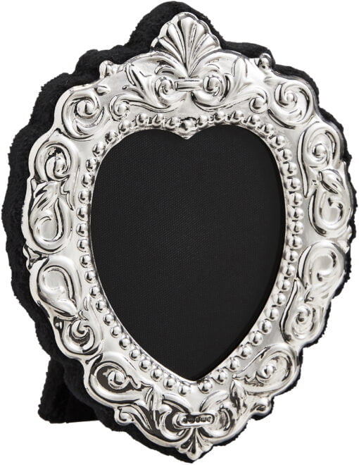 Sterling Silver Traditional Heart Photograph Frame - Carrs Silver