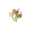 9 Carat Yellow Gold Star Stud Earrings