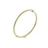 Curteis 9 Carat Yellow Gold Solid Hinged 2mm Square Bangle