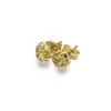 Curteis 9 Carat Gold Floral Swirl Stud Earrings