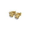 Curteis 9 Carat Gold Simple Flower Stud Earrings