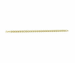 Curteis 9 Carat Yellow Florentine Half Chain