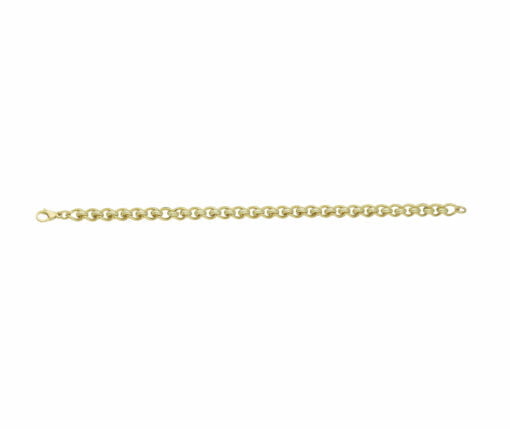 Curteis 9 Carat Yellow Florentine Half Chain