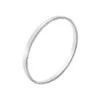 Curteis Silver Rectangular Profile Bangle