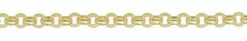 Curteis 9 Carat Yellow Gold Round Belcher Chain