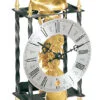 Wrought Iron 14 Day Skeleton Mantle Clock by Hermle Clocks