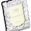 Silver Plated 4 x 3 Inch Square Decorative Childrens Photo Frame from Carrs Silver