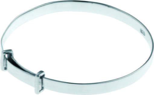 Sterling Silver Adjustable Baby Bracelet from Carrs Silver
