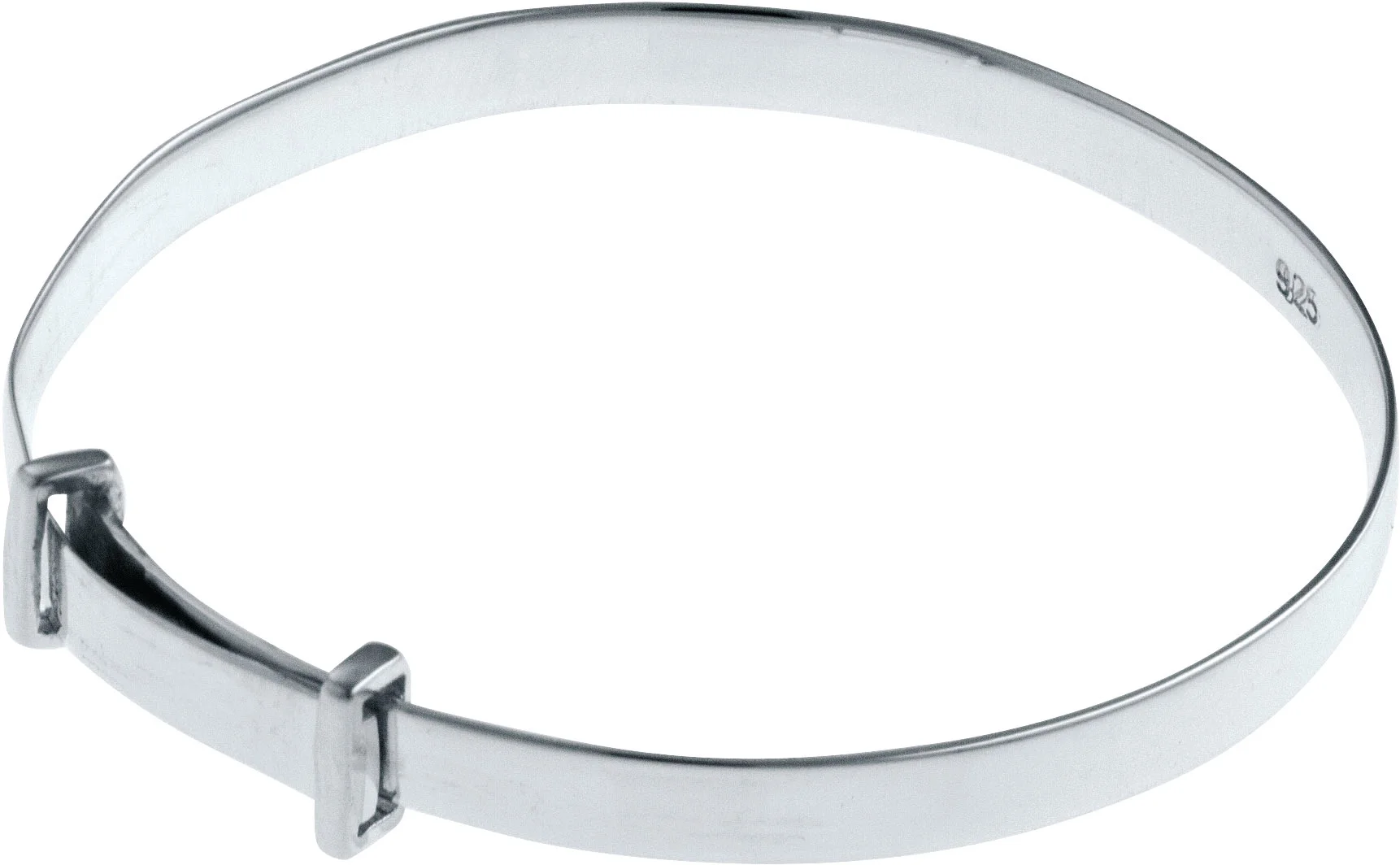 Sterling Silver Adjustable Baby Bracelet from Carrs Silver