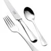 Silver Plated Rattail Childrens Cutlery Set from Carrs Silver