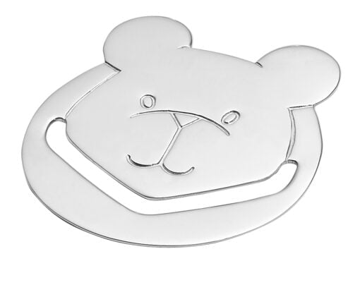 Sterling Silver Bear Bookmark from Carrs Silver