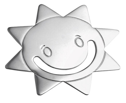 Sterling Silver Sun Bookmark from Carrs Silver