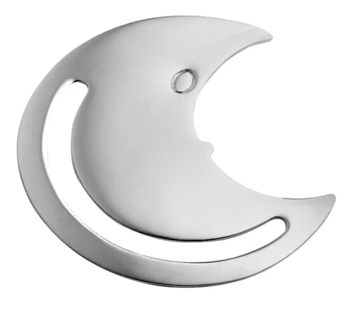 Sterling Silver Crescent Moon Bookmark from Carrs Silver